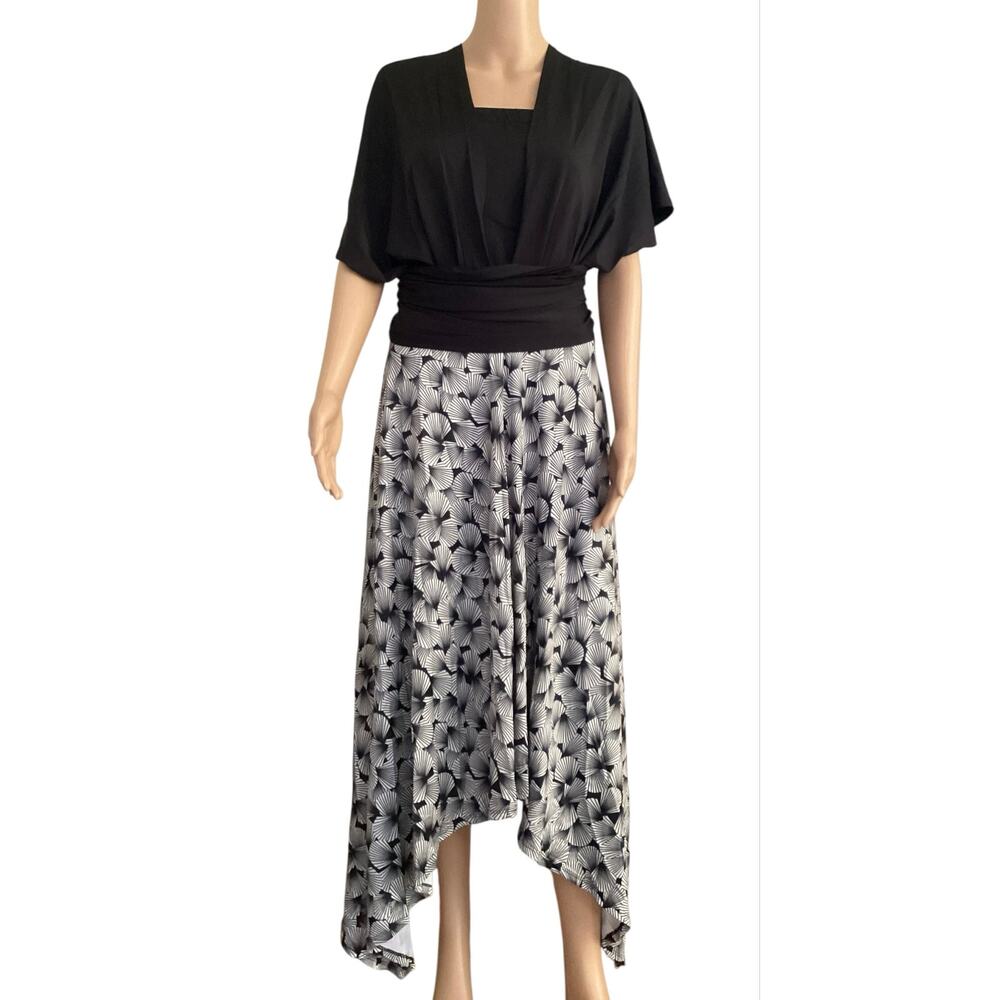 Avon Signature Collection 8-Way Convertible Maxi Dress  sharkbite Hem size L